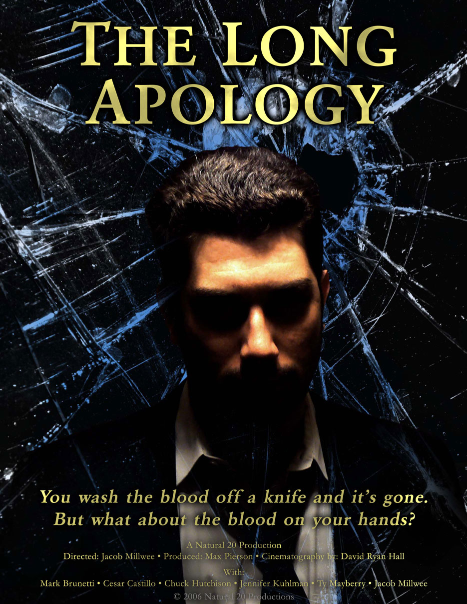 A DVD jacket for The Long Apology