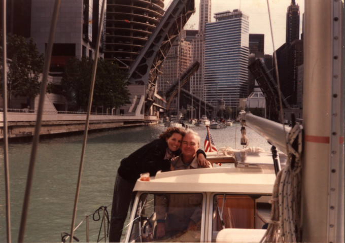Aunt Carole and Uncle Bob, in Chicago, 1988 or so