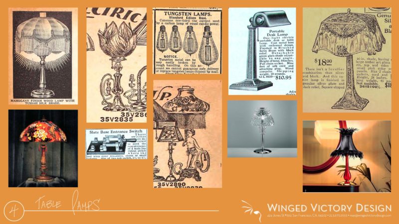 1920's Table Lamps 1920's Table Lamps