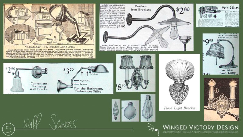 1920's Wall Sconces 1920's Wall Sconces